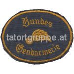 Bundesgendarmerie oval gestickt (bis 1995)
