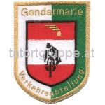 Gendarmerie Verkehrsabteilung Steiermark (Stickfehler "GENDARMARIE")