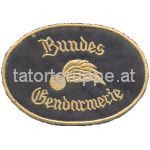 Bundesgendarmerie oval gestickt (bis 1996)