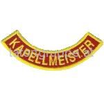 Justizwachmusik / Schriftzug Kapellmeister 2.Auflage
