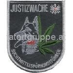 Suchtmittelspürhundeführer (mit Farbcode)