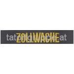 Schriftzug ZOLLWACHE grau