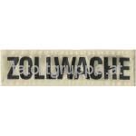 Rückenschriftzug ZOLLWACHE