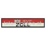 Schriftzug BMF - Zoll (Rubber-Patch) ab 2016