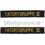 Kriminaldirektion Wien / Schriftzug Tatortgruppe 3 + 4