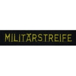 Schriftzug MILIT&Auml;RSTREIFE (Klett)