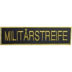 Schriftzug MILIT&Auml;RSTREIFE