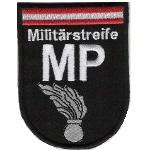 &Auml;rmelabzeichen Kommando Milit&auml;rstreife & Milit&auml;rpolizei (Nachstickung)