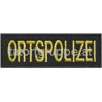 Schriftzug ORTSPOLIZEI - Serfaus